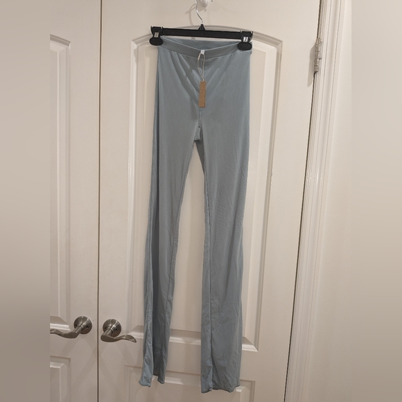 NWT SKIMS SUMMER MESH PANTS IN SKY - Picture 4 of 6